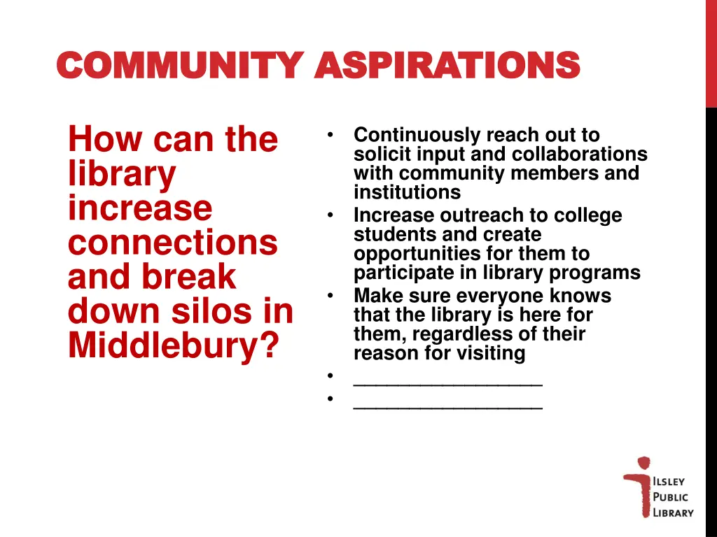 community aspirations community aspirations 5