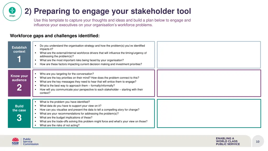 2 preparing to engage your stakeholder tool