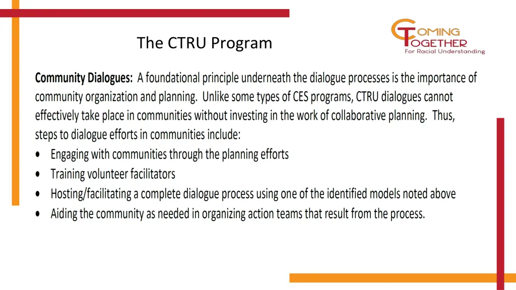 the ctru program