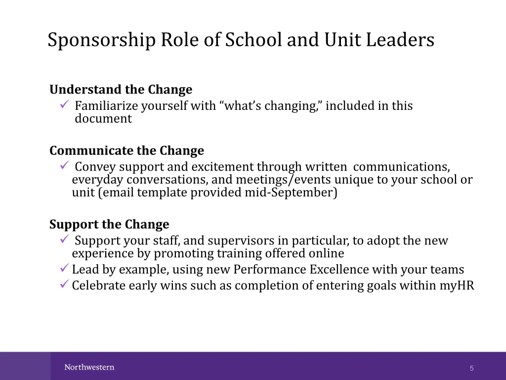 sponsorship role of school and unit leaders