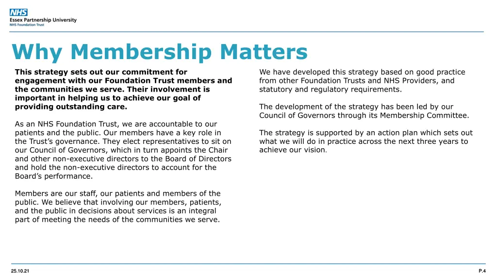 why membership matters