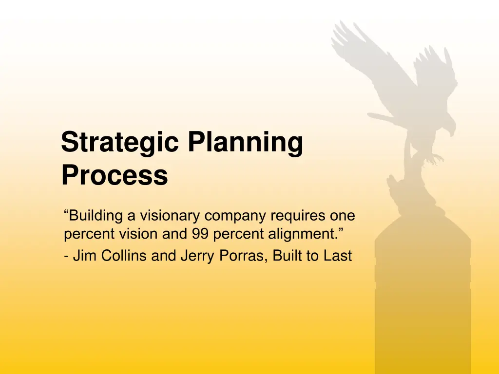 strategic planning process