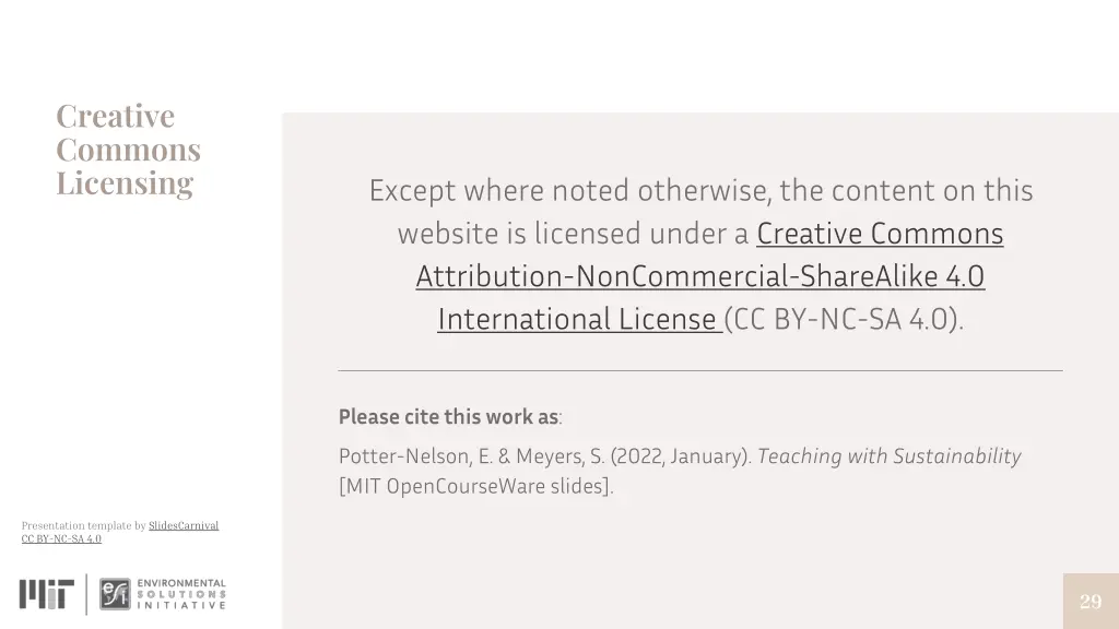 creative commons licensing