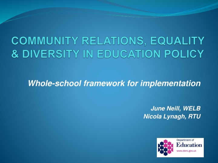 whole school framework for implementation