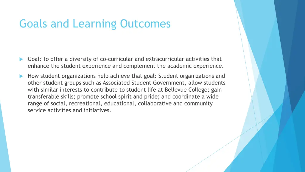 goals and learning outcomes 2