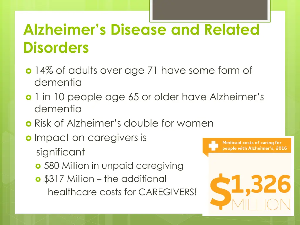 alzheimer s disease and related disorders