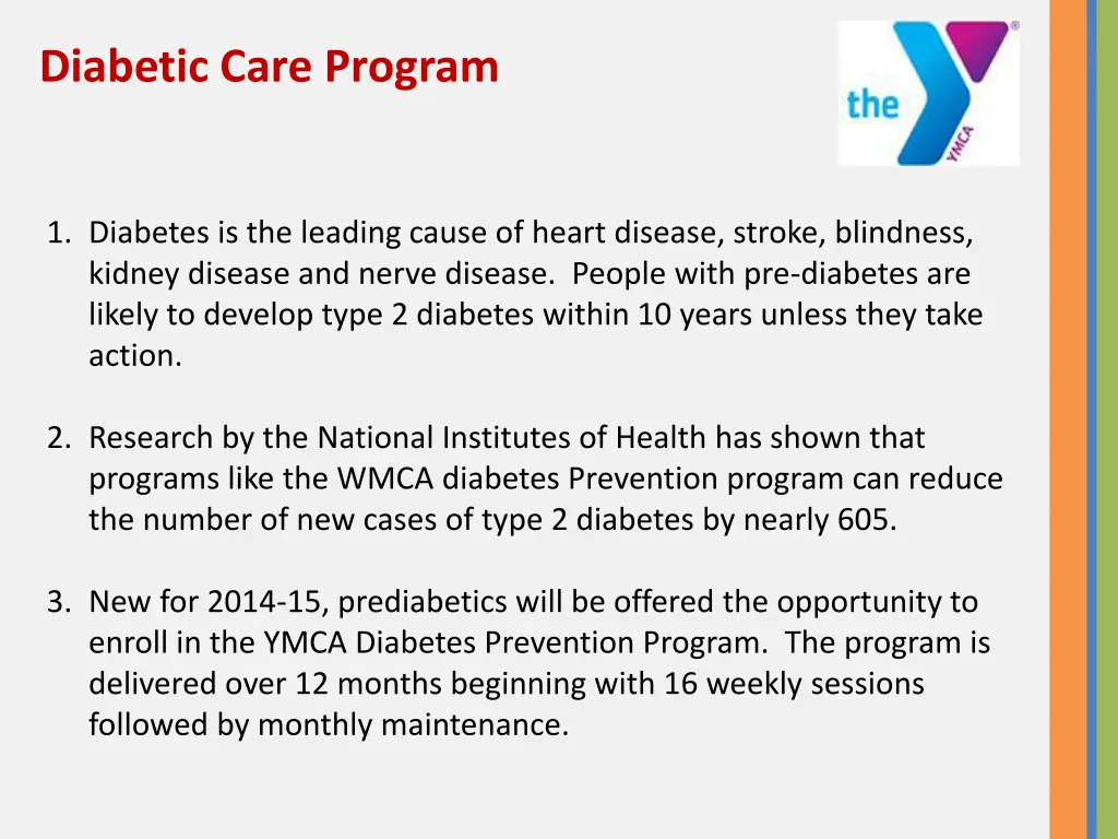 diabetic care program