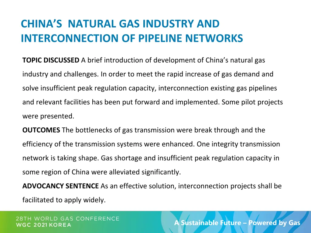 china s natural gas industry and interconnection