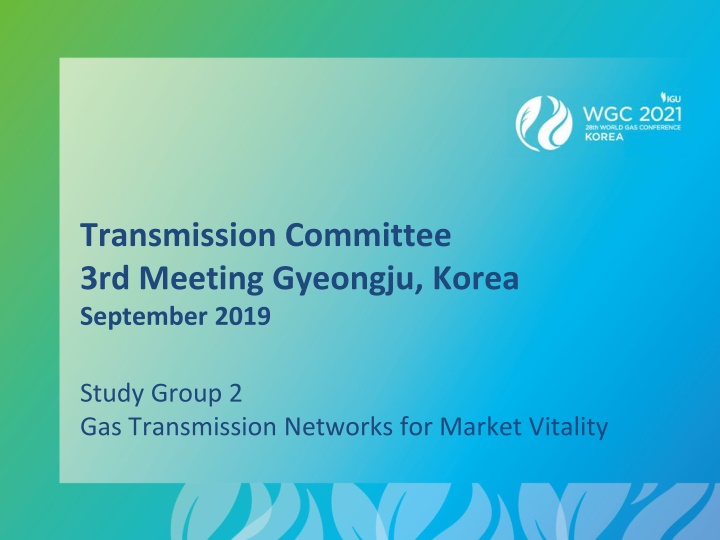 transmission committee 3rd meeting gyeongju korea