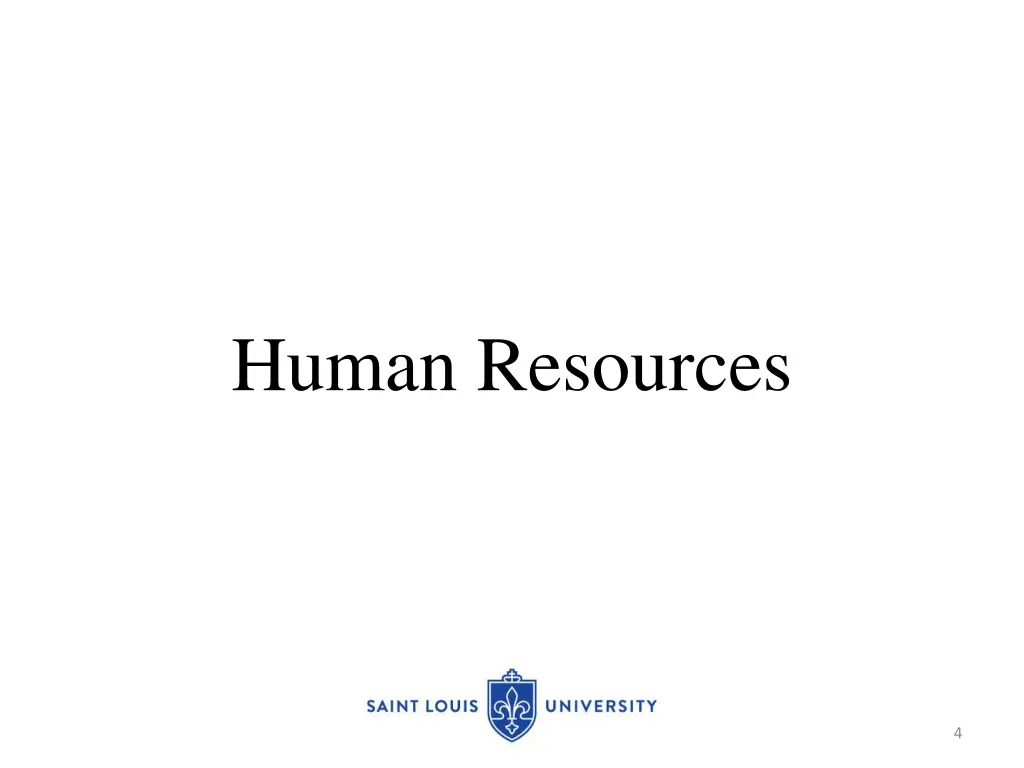 human resources