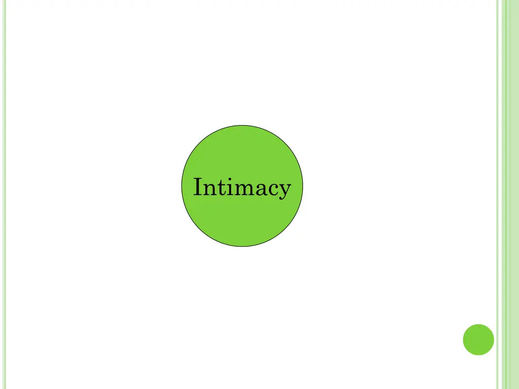 intimacy