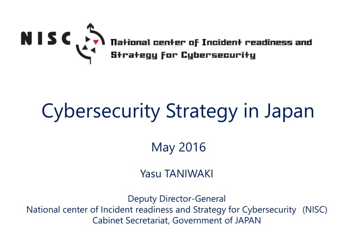 cybersecurity strategy in japan