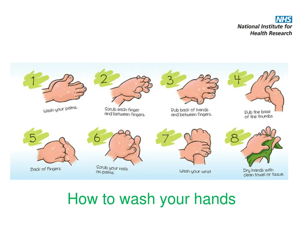 how to wash your hands