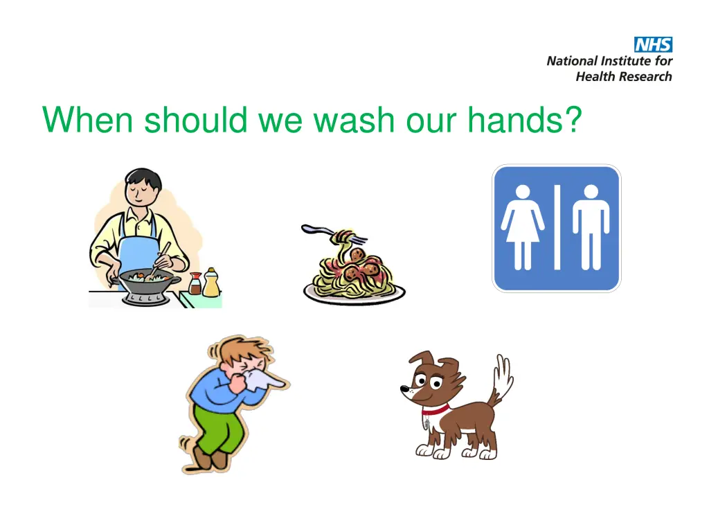 when should we wash our hands