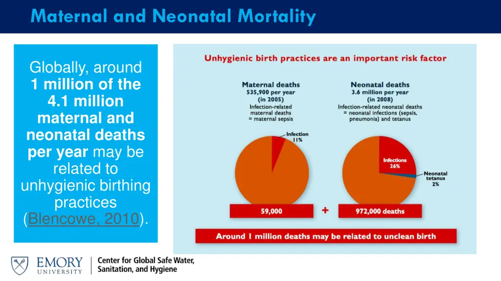 maternal and neonatal mortality