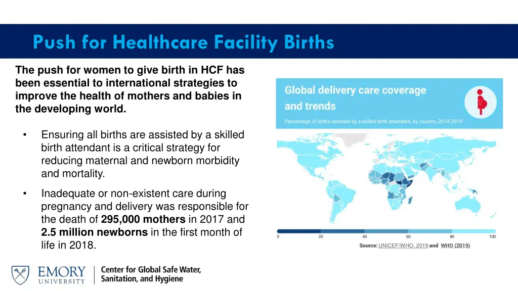 push for healthcare facility births