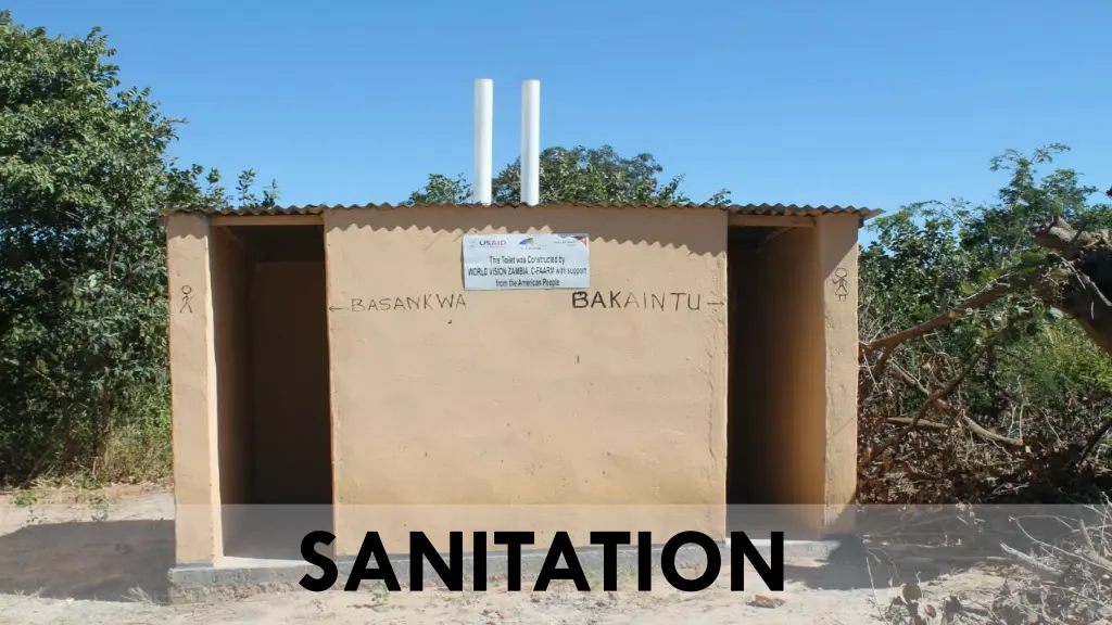 sanitation