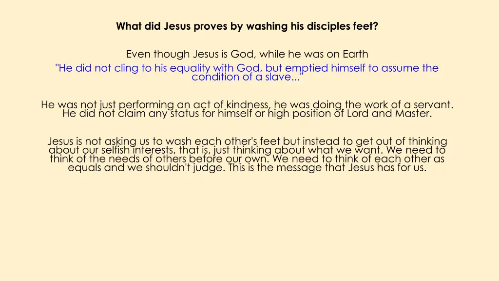 what did jesus proves by washing his disciples