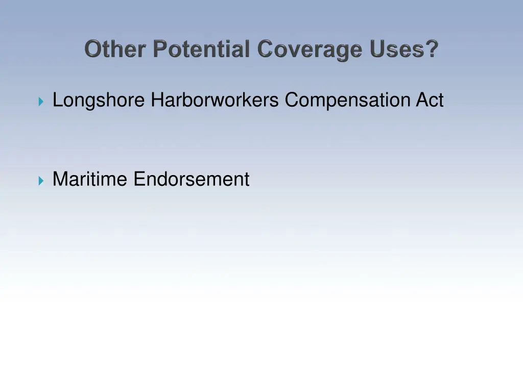 longshore harborworkers compensation act