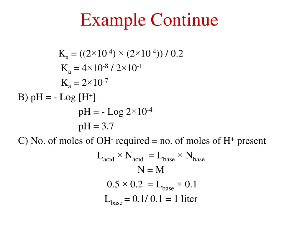 example continue 1