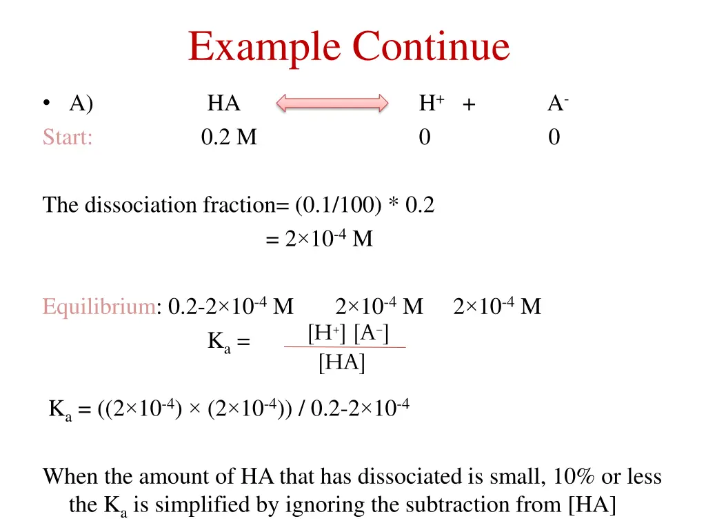 example continue