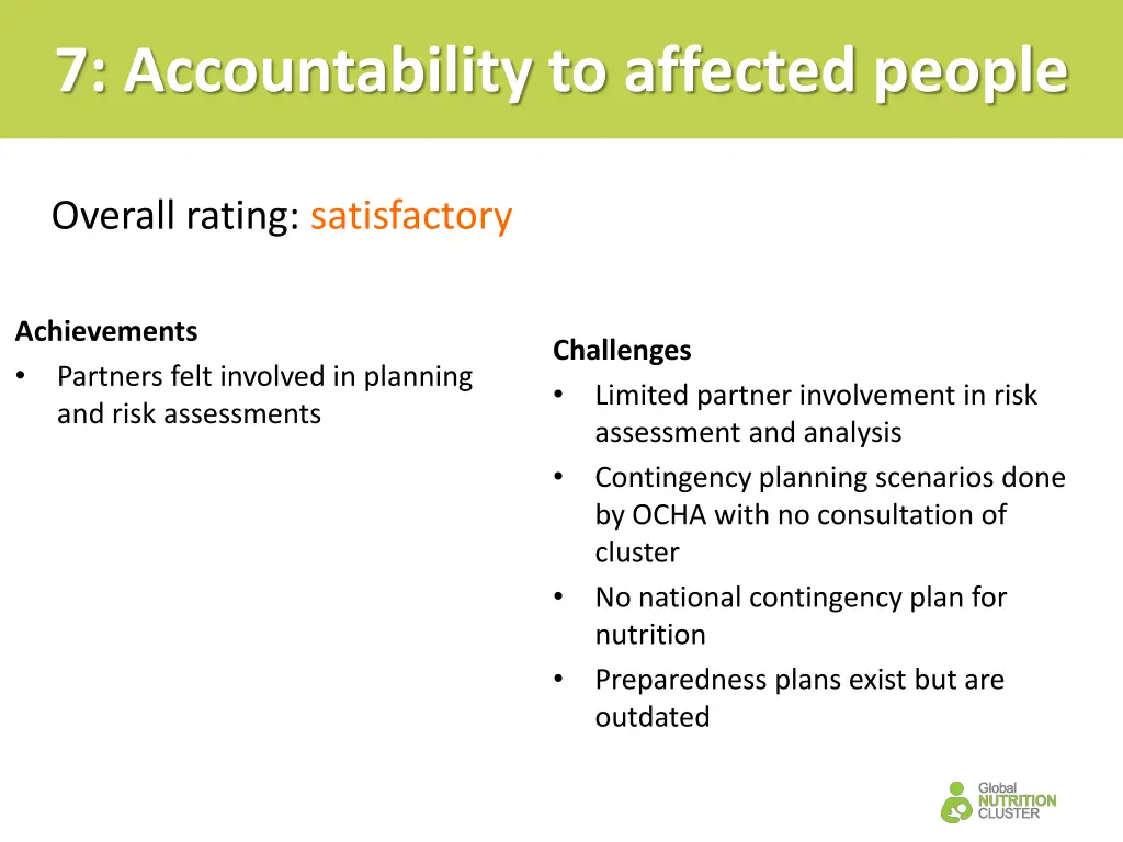 7 accountability to affected people