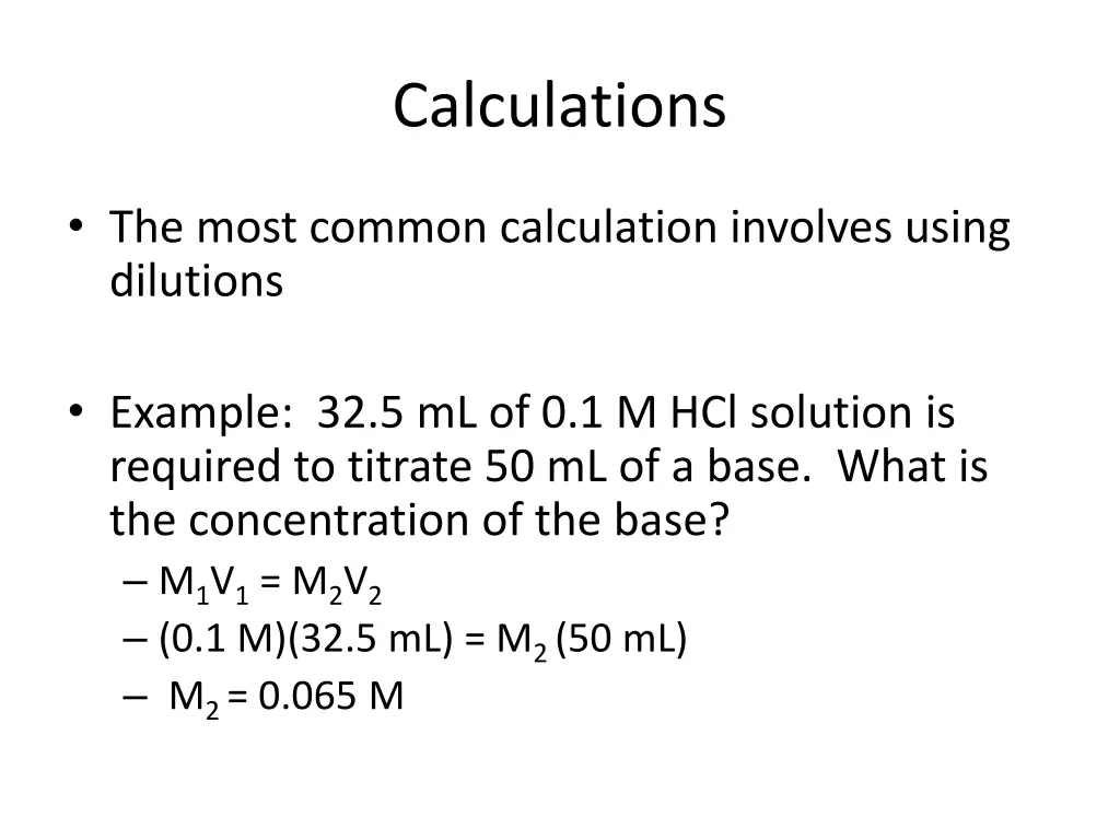 calculations 1