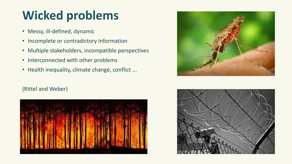 wicked problems