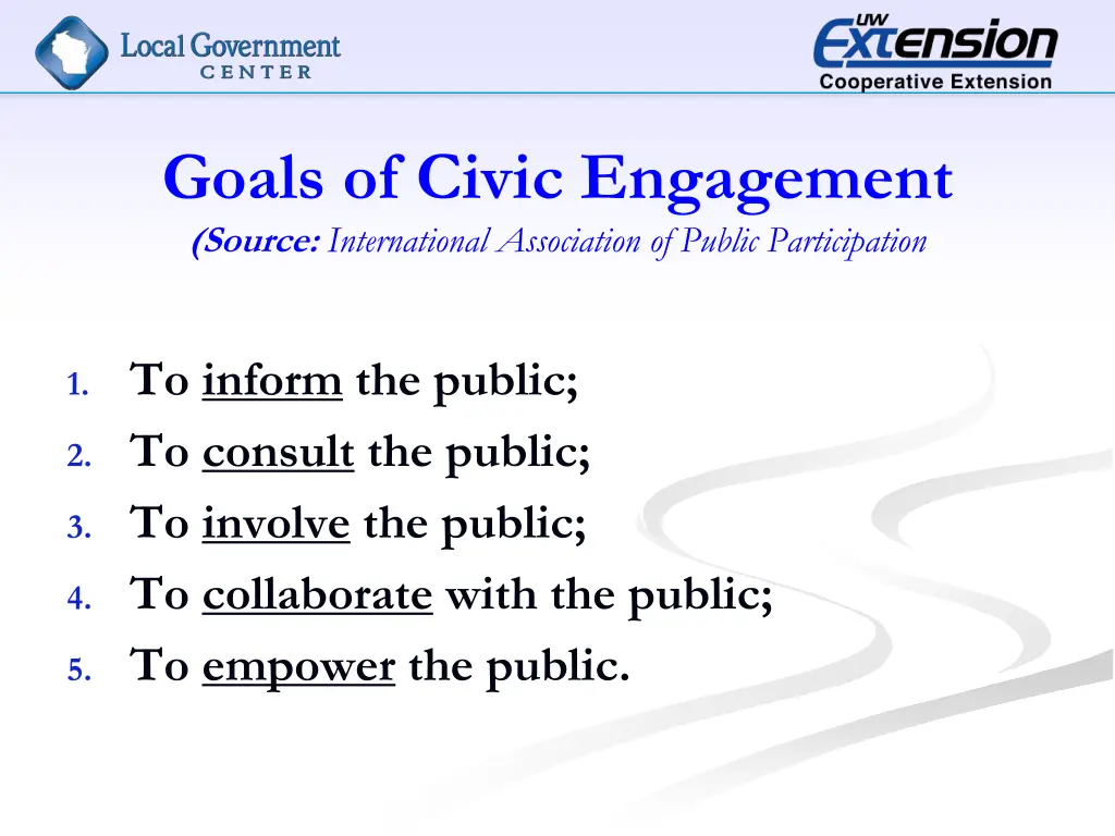 goals of civic engagement source international