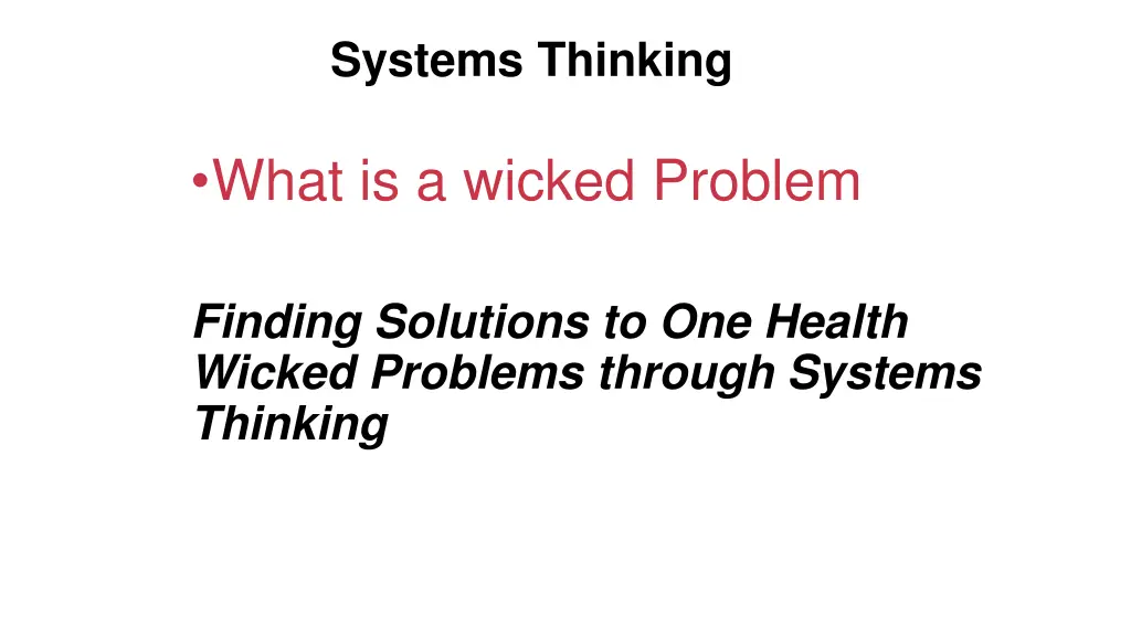 systems thinking 7