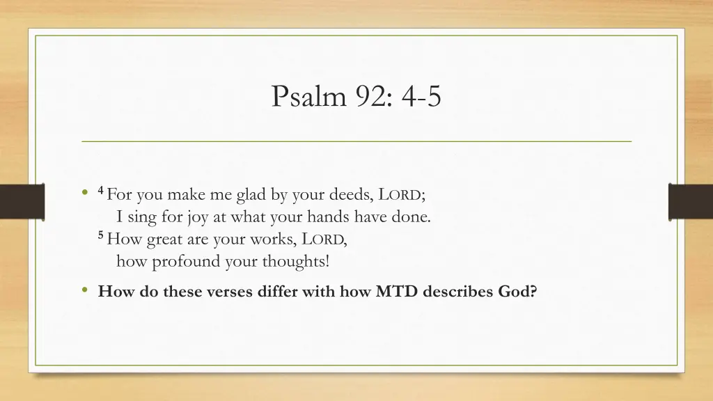 psalm 92 4 5