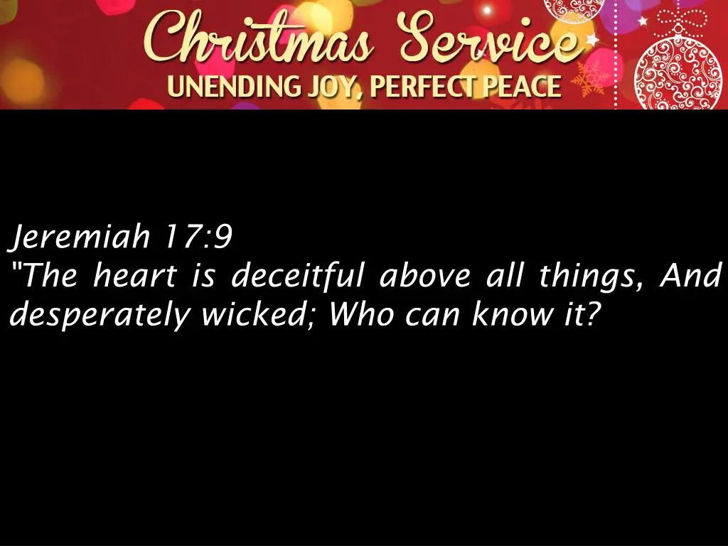 jeremiah 17 9 the heart is deceitful above