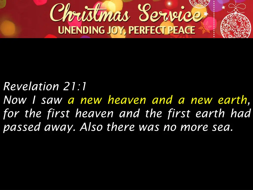 revelation 21 1 now i saw a new heaven