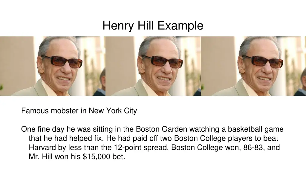 henry hill example