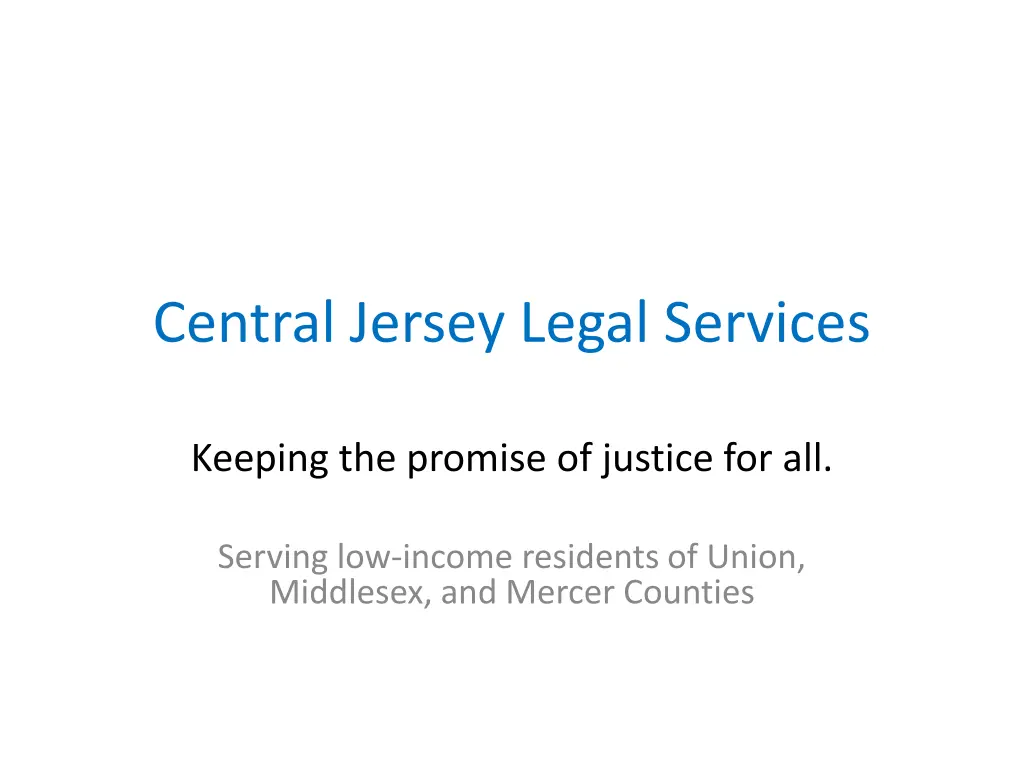 central jersey legal services