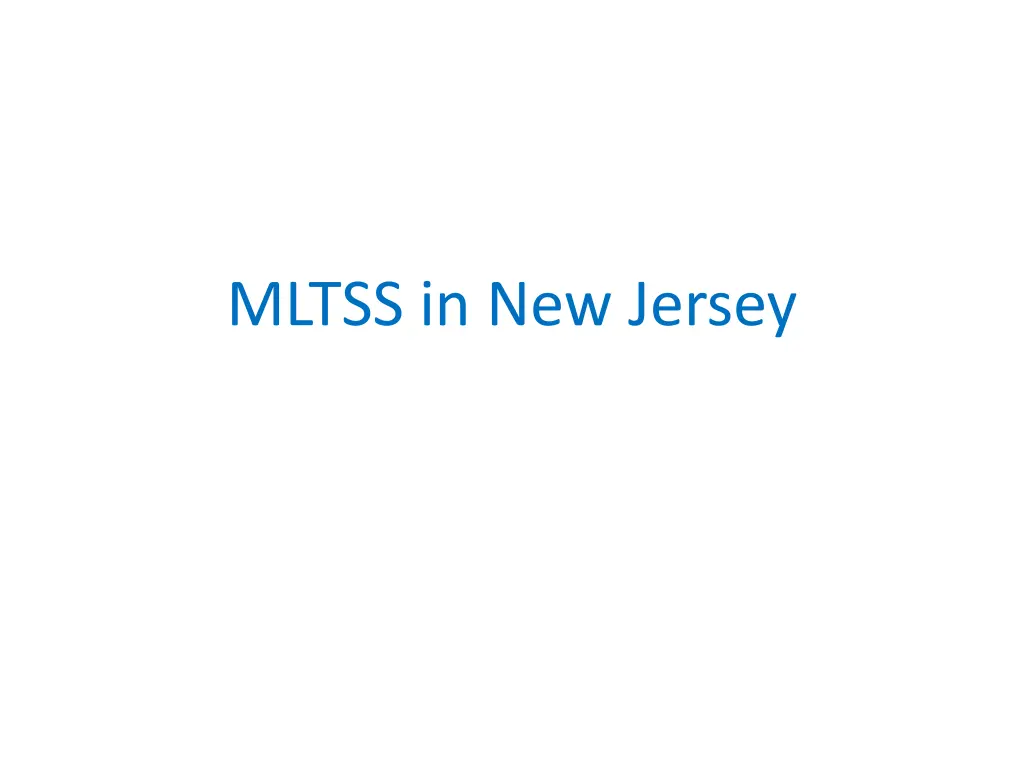 mltss in new jersey