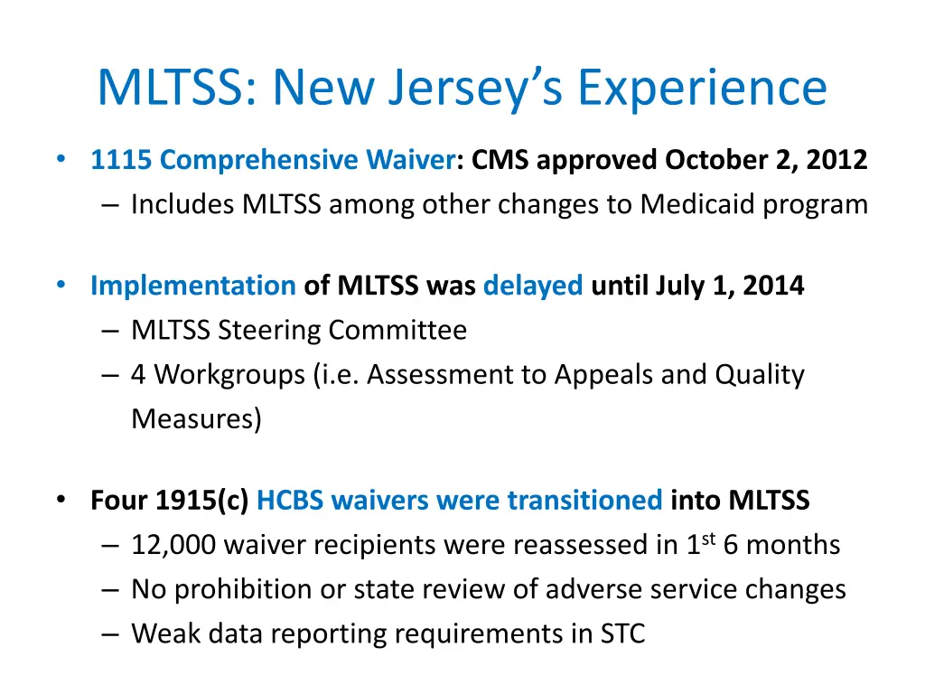 mltss new jersey s experience