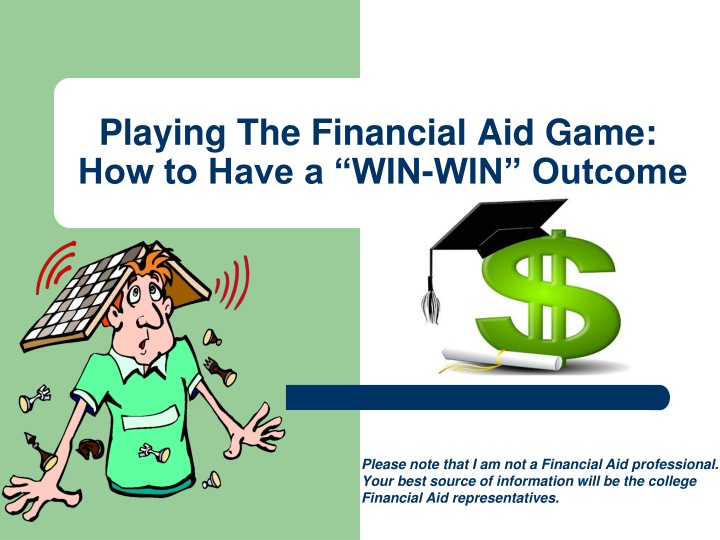 playing the financial aid game how to have