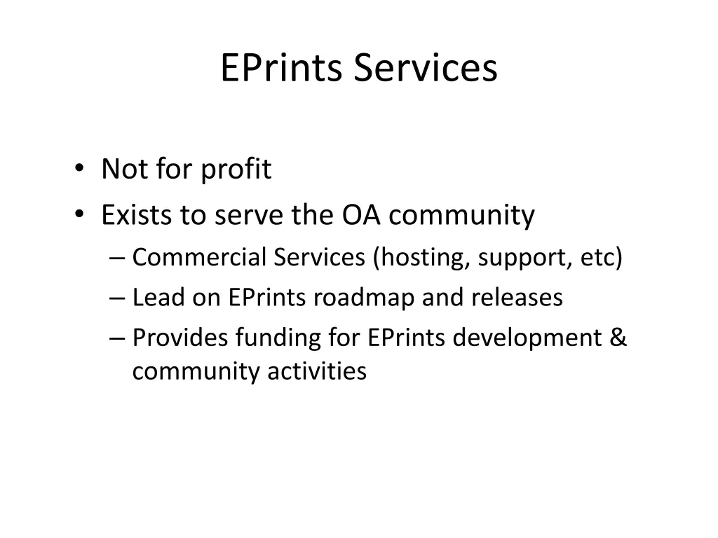 eprints services 1