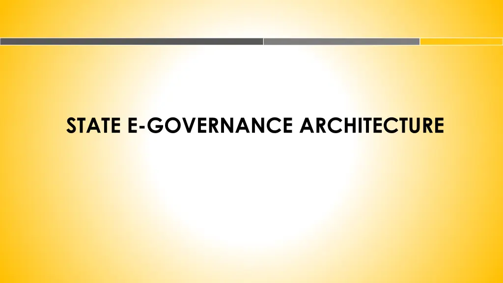 state e governance architecture