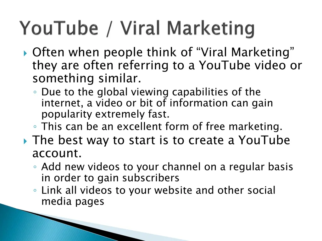 often when people think of viral marketing they