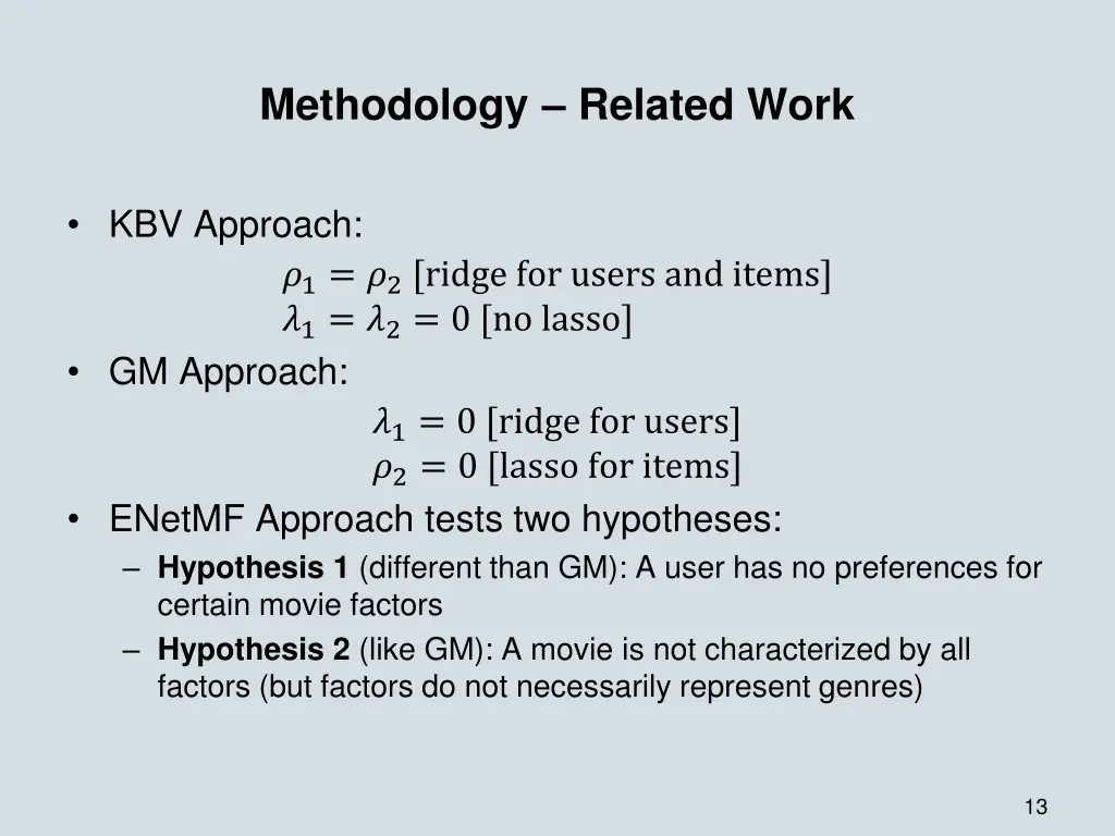 methodology related work