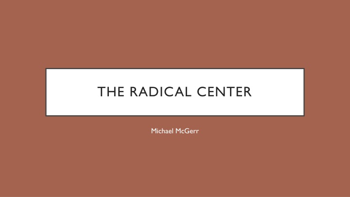 the radical center