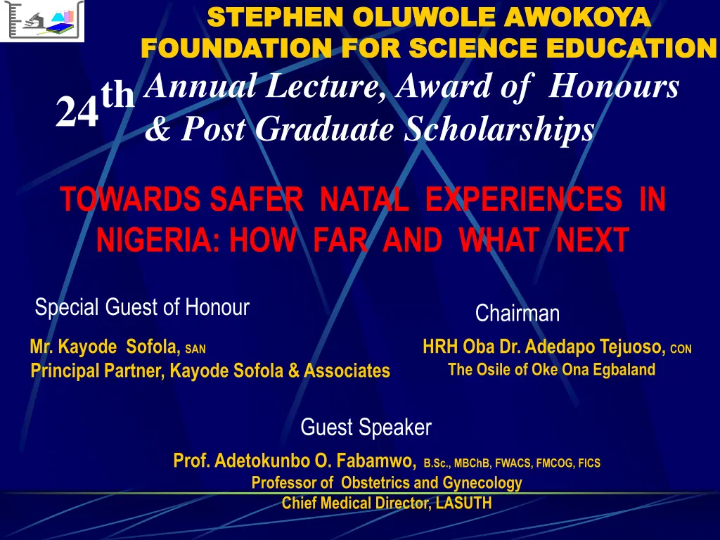 stephen oluwole awokoya stephen oluwole awokoya 10