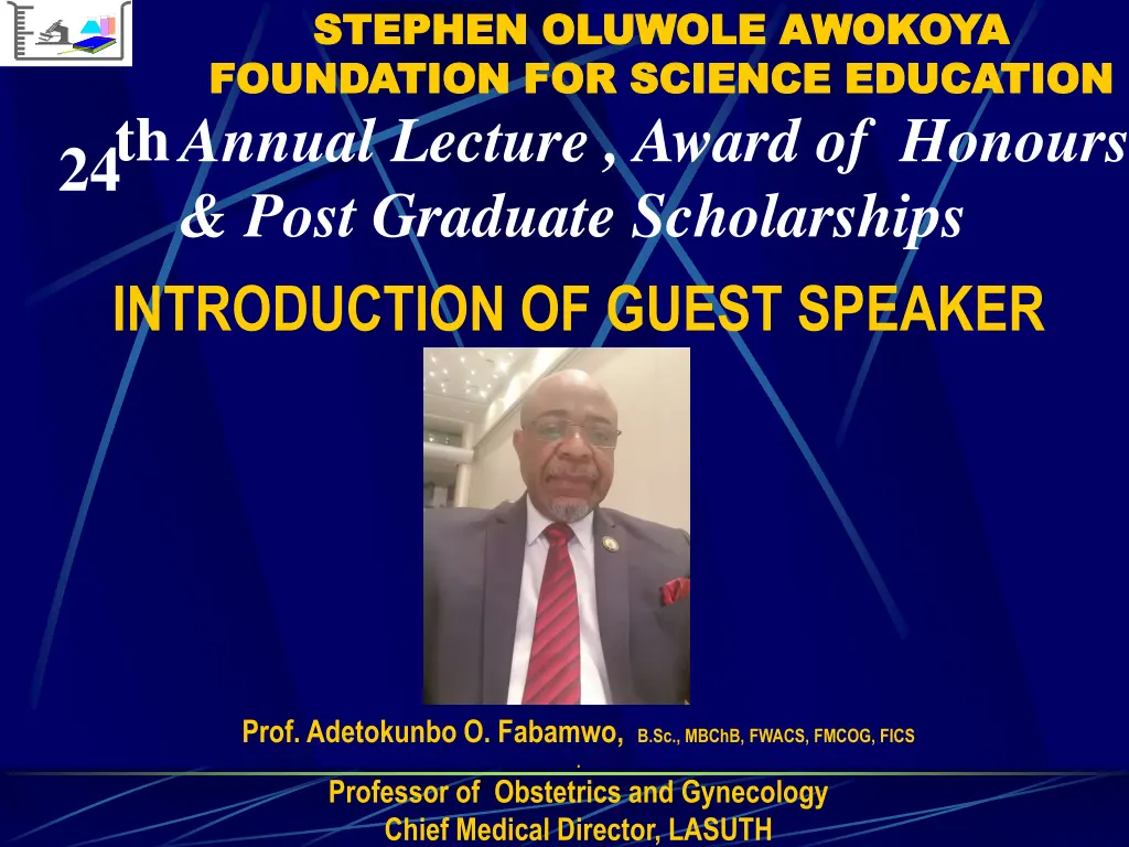 stephen oluwole awokoya stephen oluwole awokoya 12