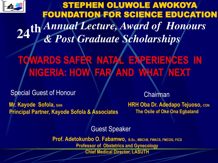 stephen oluwole awokoya stephen oluwole awokoya