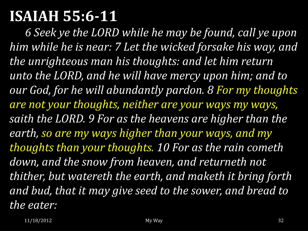 isaiah 55 6 11 6 seek ye the lord while