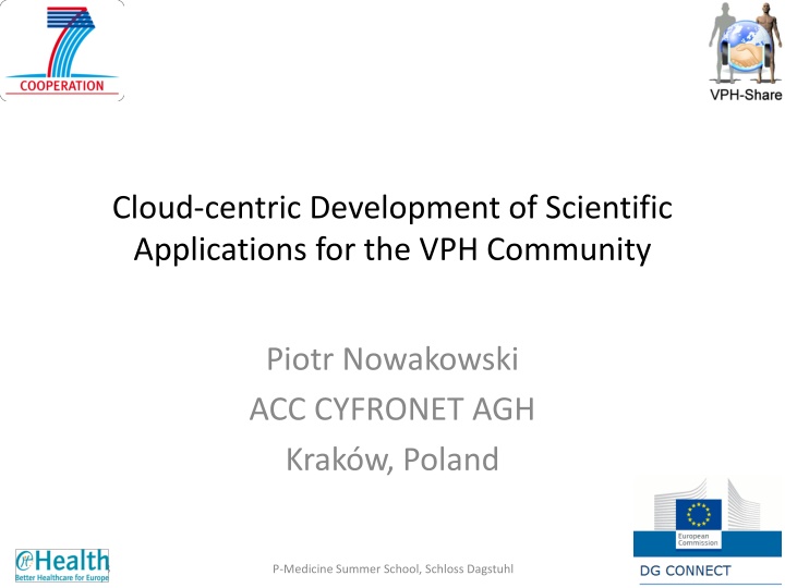 cloud centric development of scientific