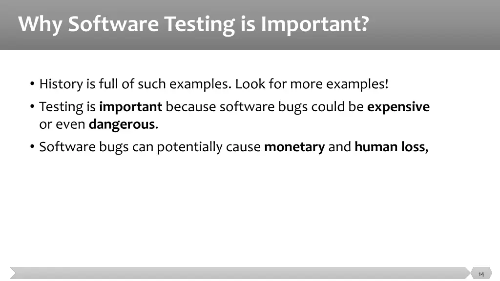 why software testing is important 4