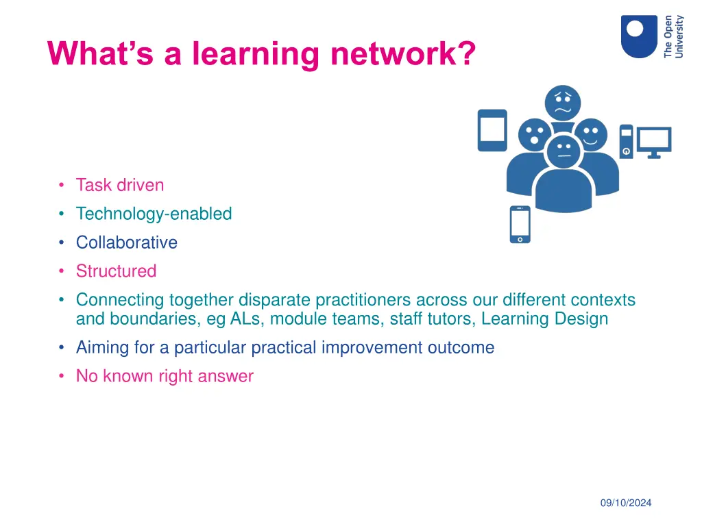 what s a learning network